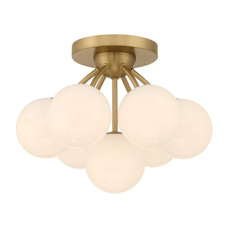 Lunara 18 Inch Semi Flush Mount by Minka Lavery