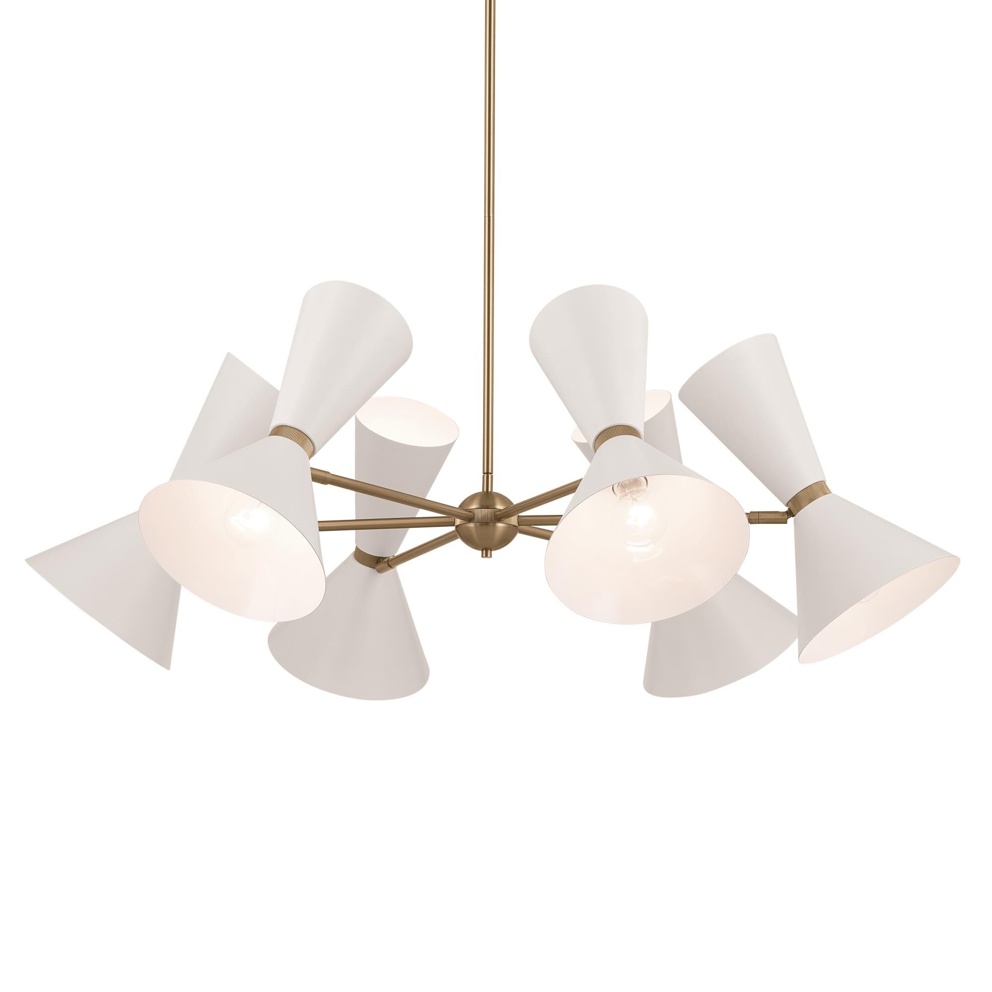 Phix 38 Inch 12 Light Chandelier by Kichler Lighting