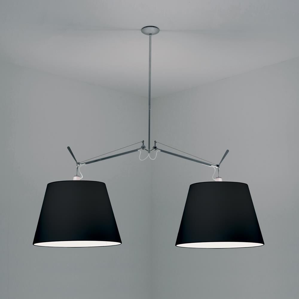 Michele De Lucchi, Giancarlo Fassina Tolomeo 58 Inch 2 Light Linear Suspension Light by Artemide