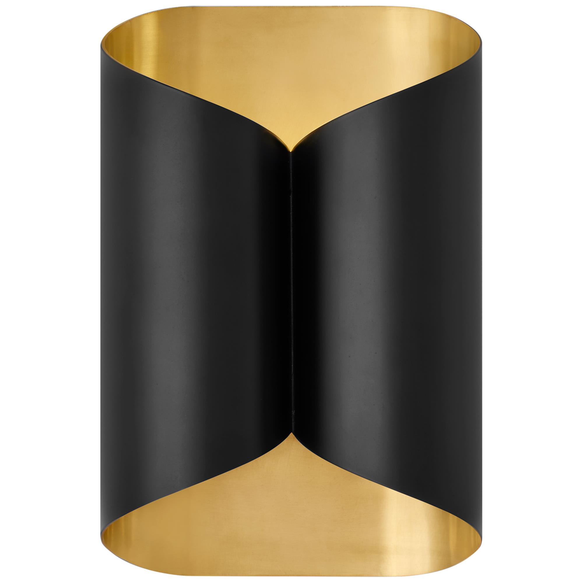 Shown in Black And Brass finish
