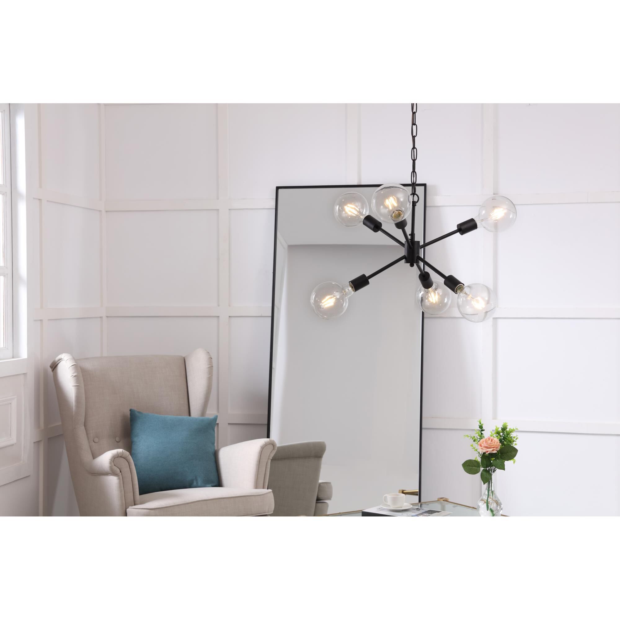 Nolan 16 Inch Large Pendant by Elegant Lighting