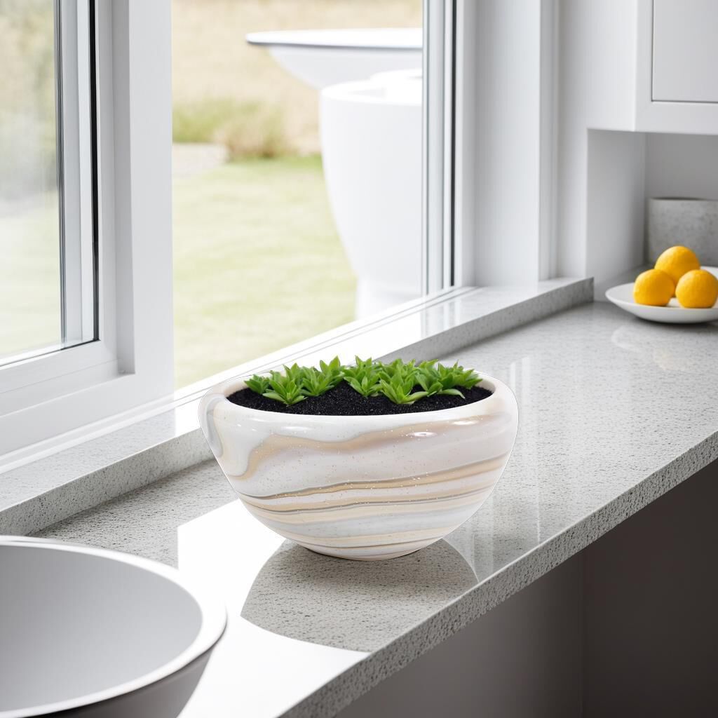 Shown in Hand Blown finish