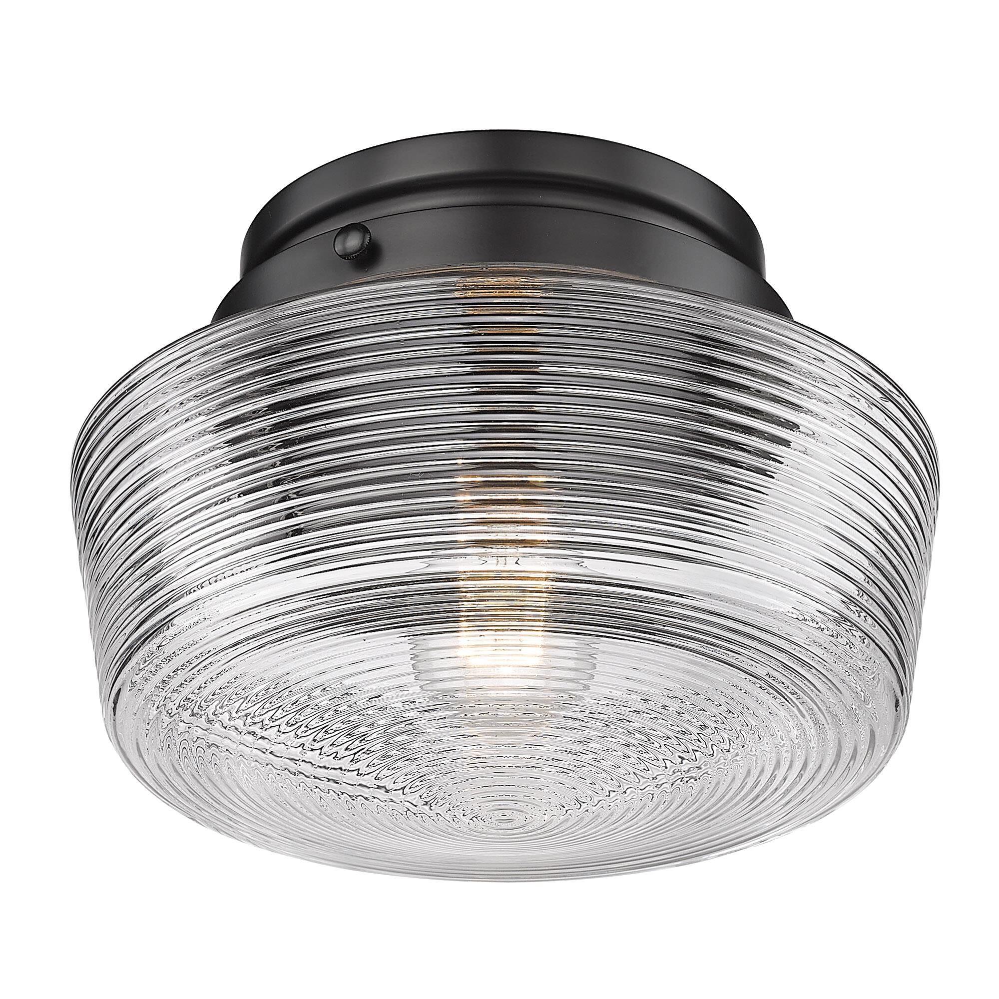 Holloway 11 Inch Flush Mount by Golden Lighting