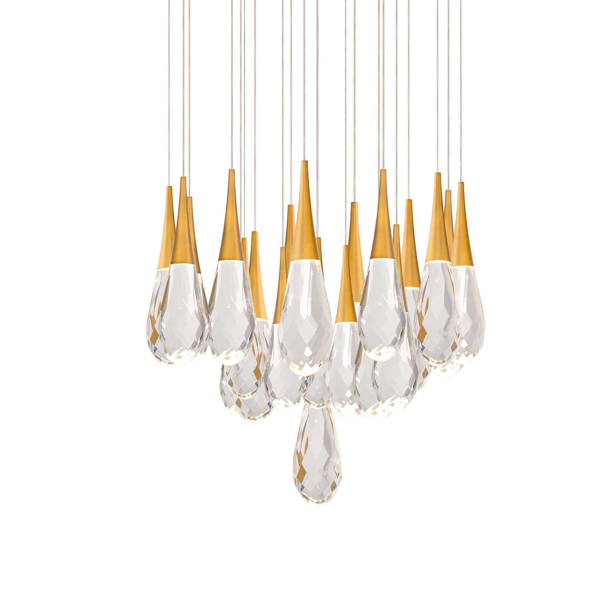 Shown in Aged Brass finish