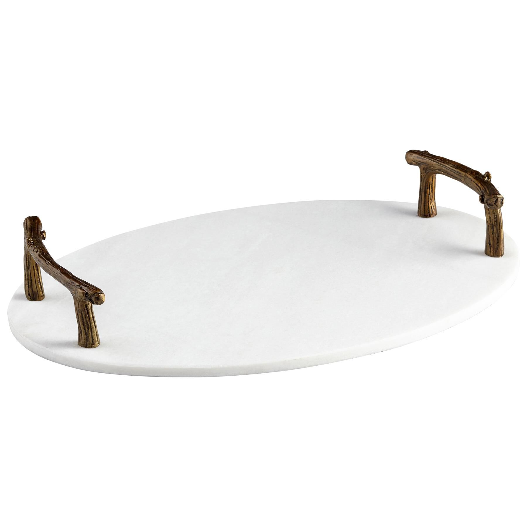 Marble Woods Tray by Cyan Designs