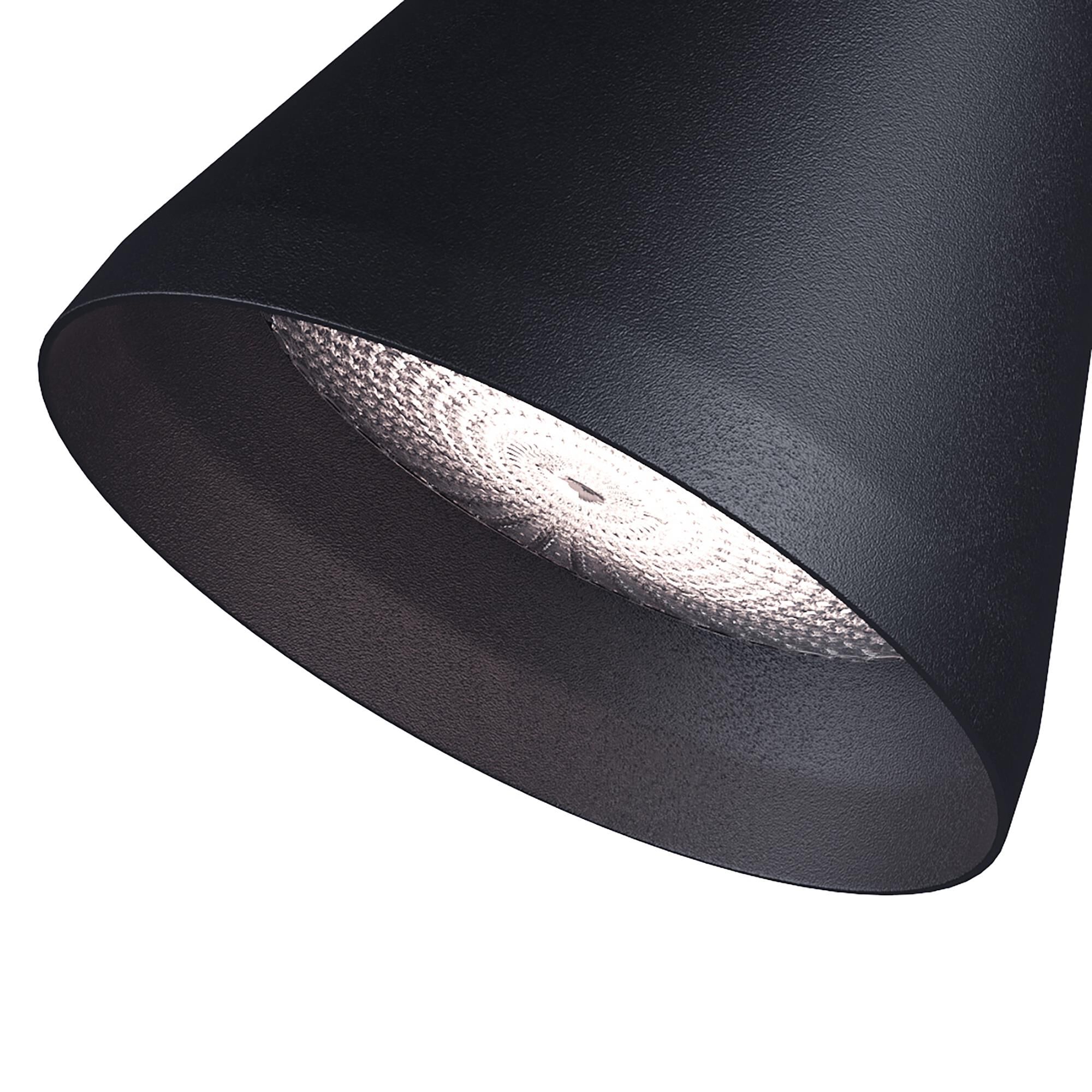 Shown in Black finish