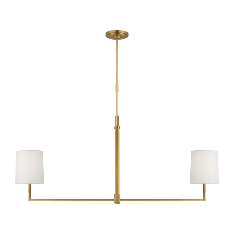 Thomas O'Brien Danica 50 Inch Linear Suspension Light by Visual Comfort Studio Collection