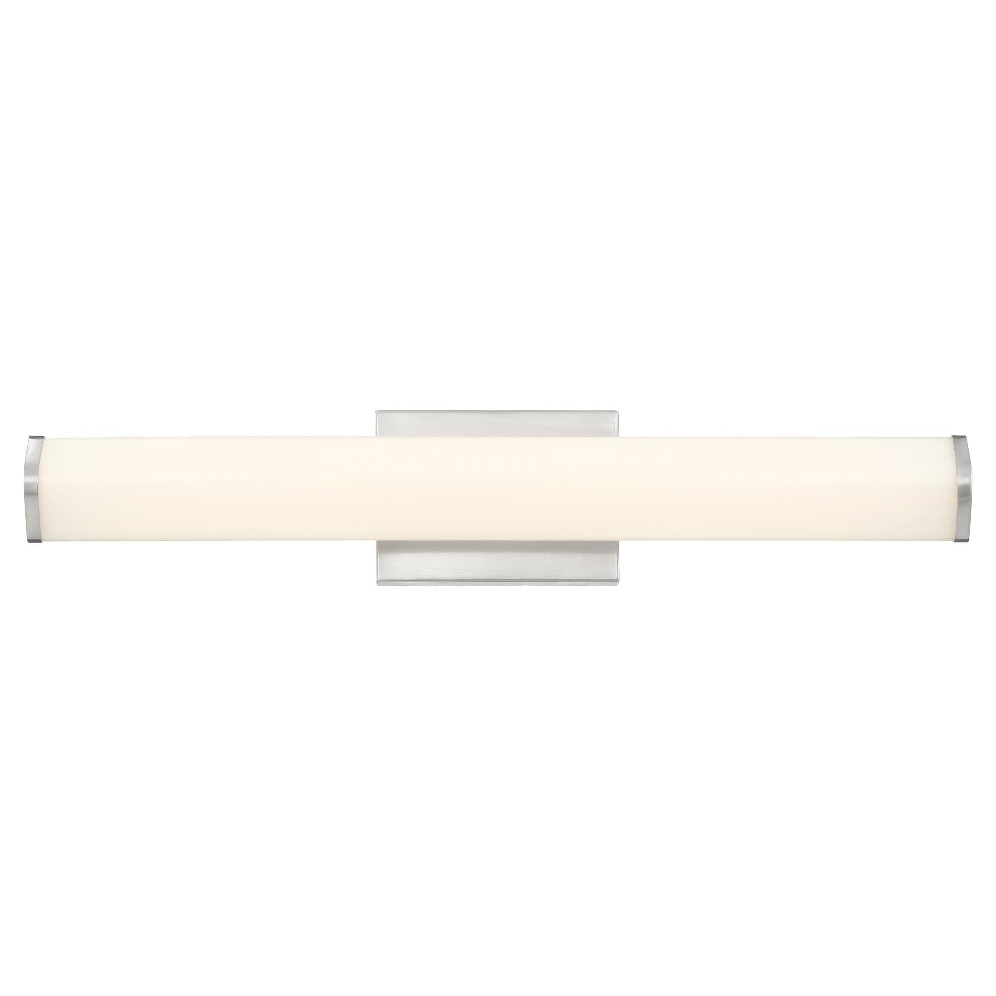 Shown in Brushed Steel finish and Acrylic Lens glass