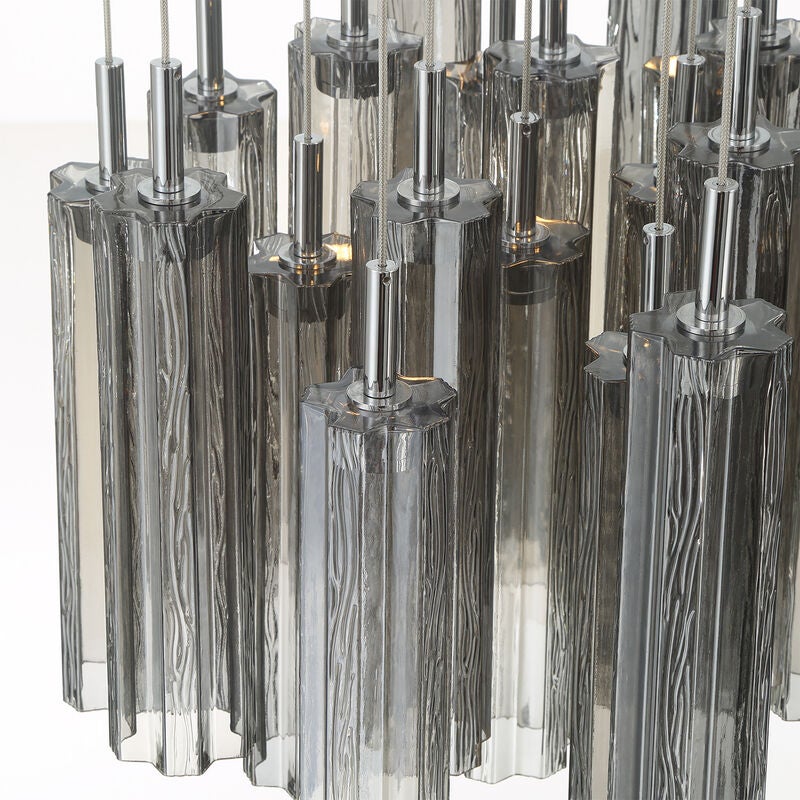 Addis 26 Inch Multi Light Pendant by Crystorama