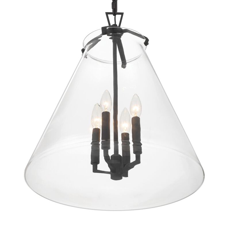 Voss 18 Inch Large Pendant by Crystorama