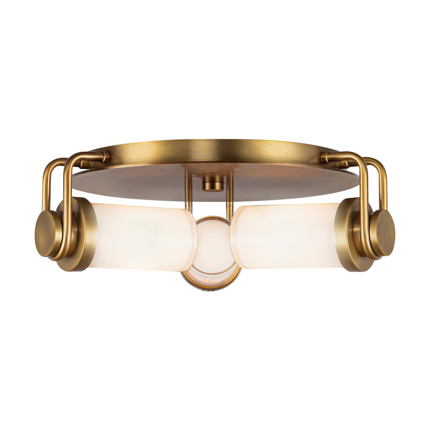 Alan Pepin Wynwood 3 Light Flush Mount by Alora Lighting