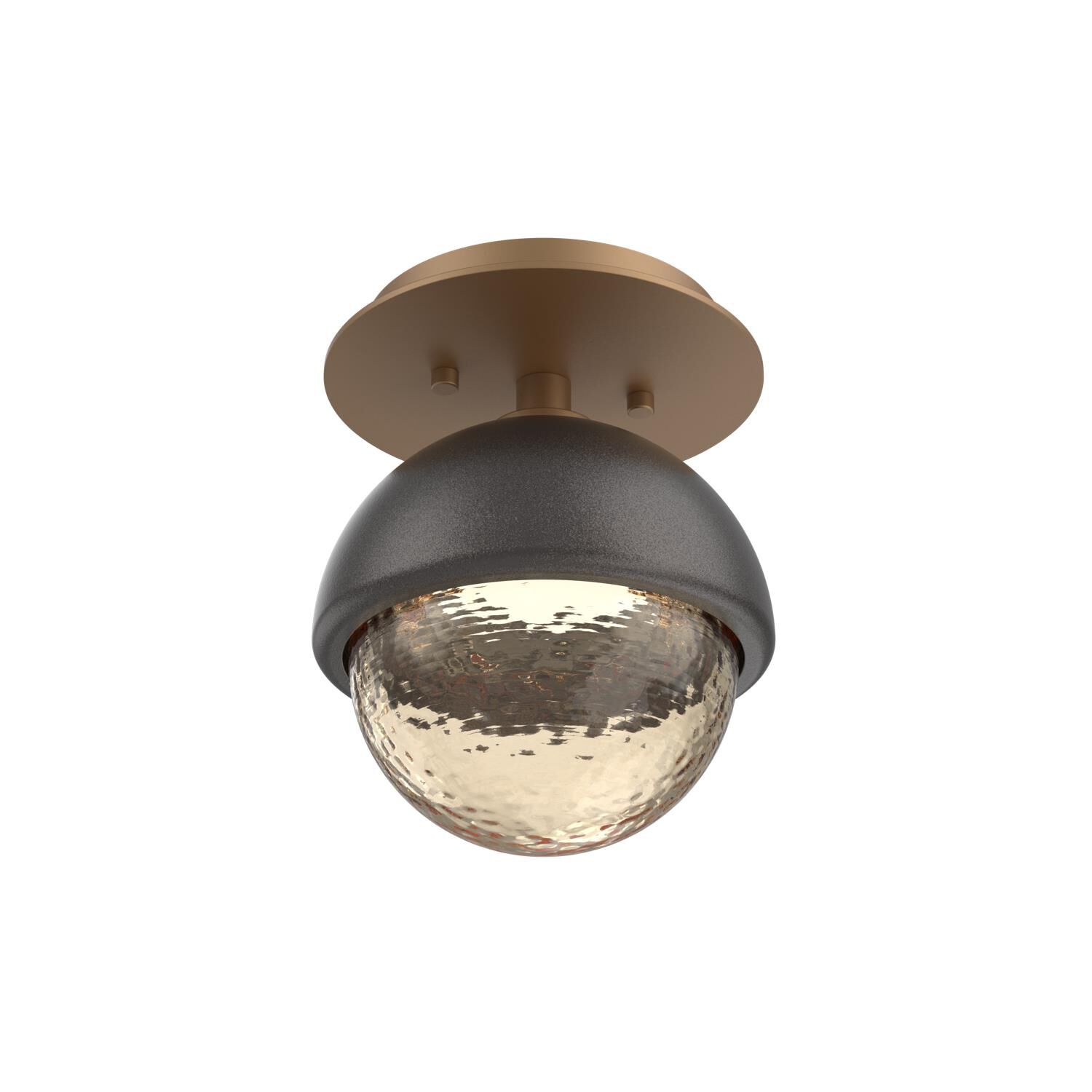 Levi Wilson Cabochon 6 Inch Flush Mount by Hammerton Studio