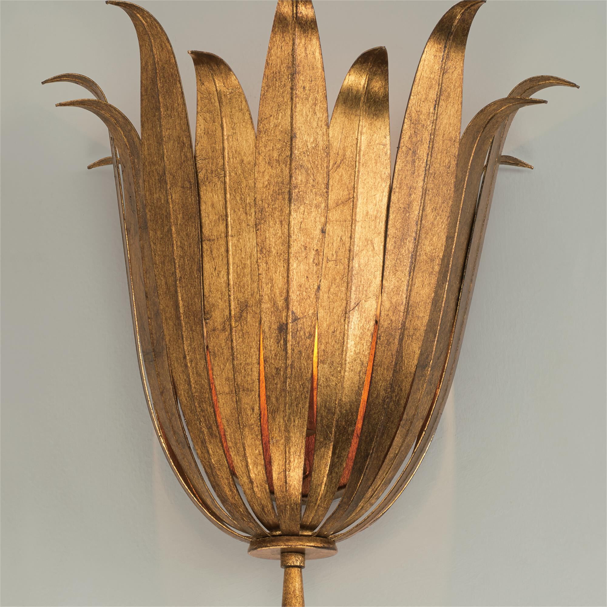 Shown in Antique Gold finish