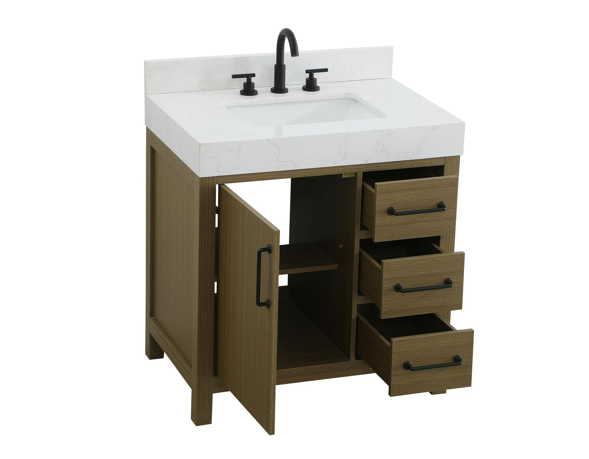 Shown in Chestnut Brown finish