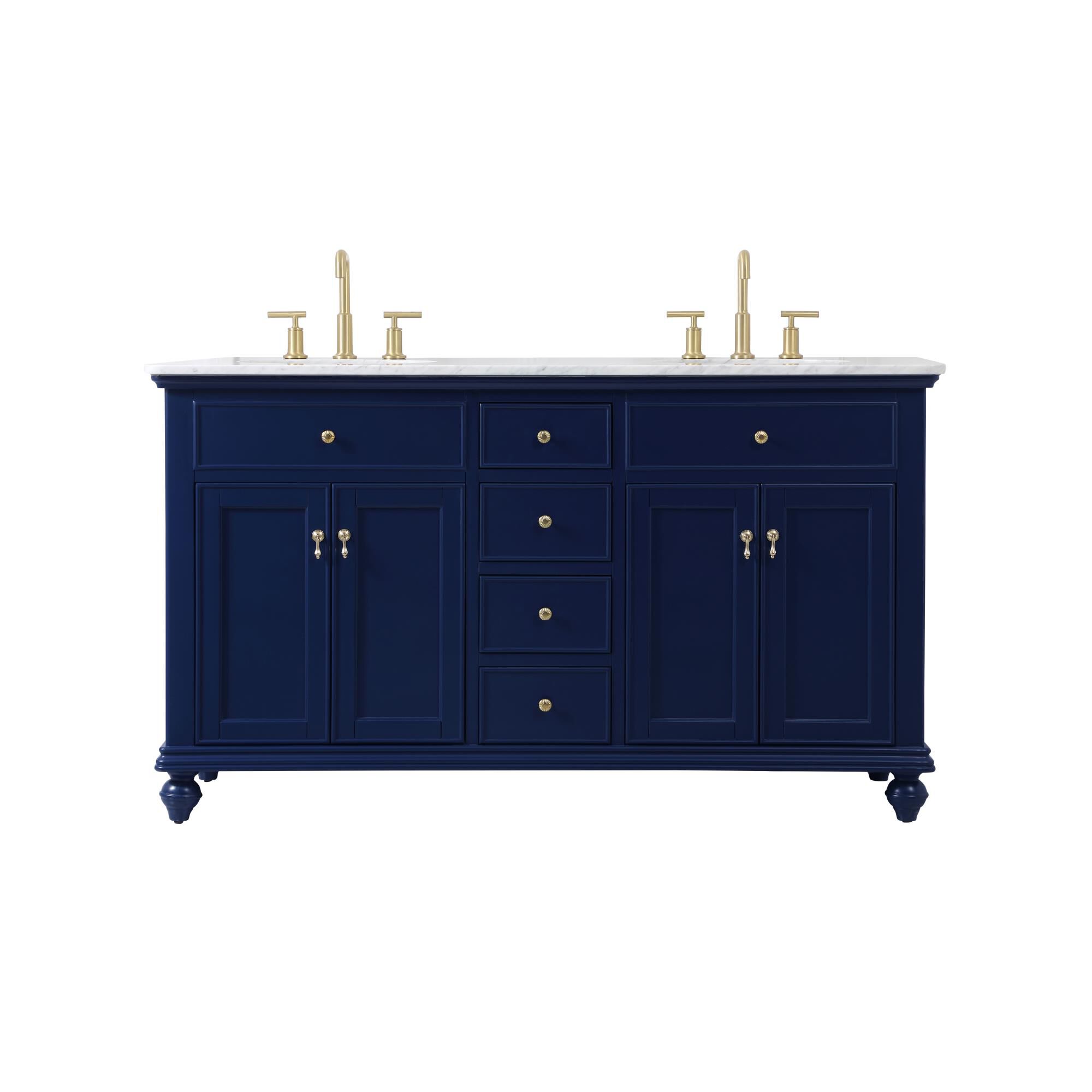 Shown in Blue finish