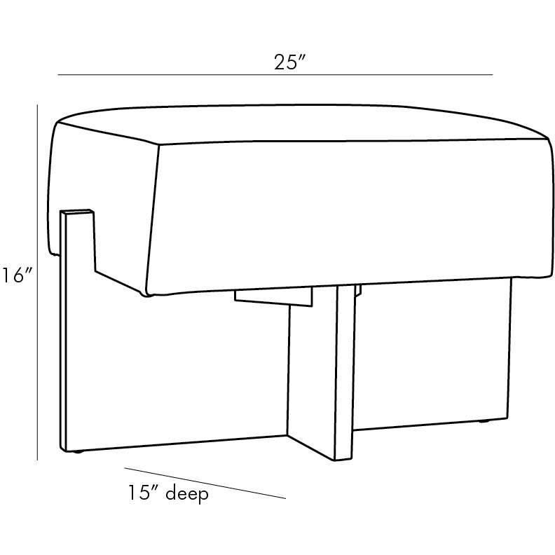 Shown in Bone finish