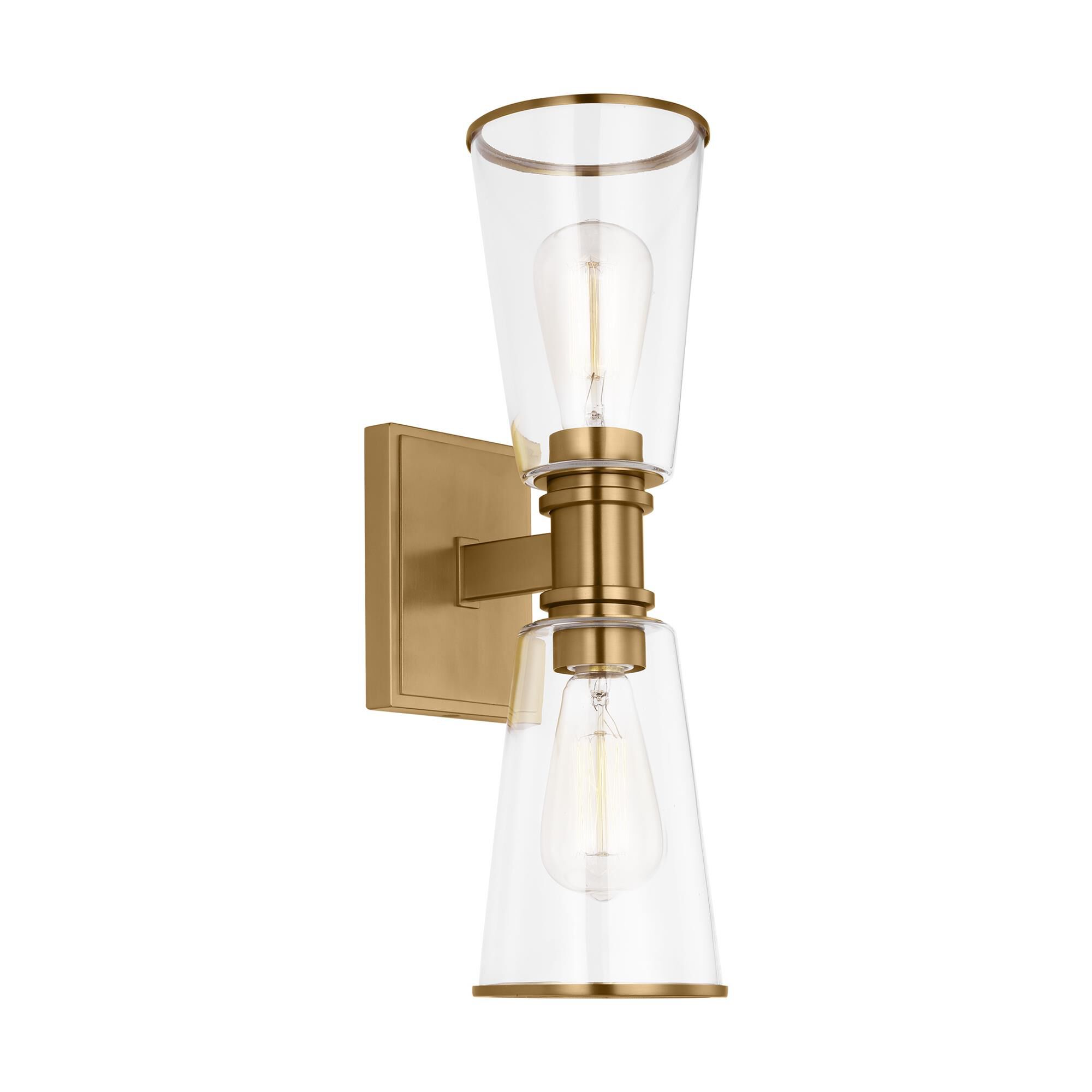 Chapman & Myers Alessa 18 Inch 2 Light Bath Vanity Light,