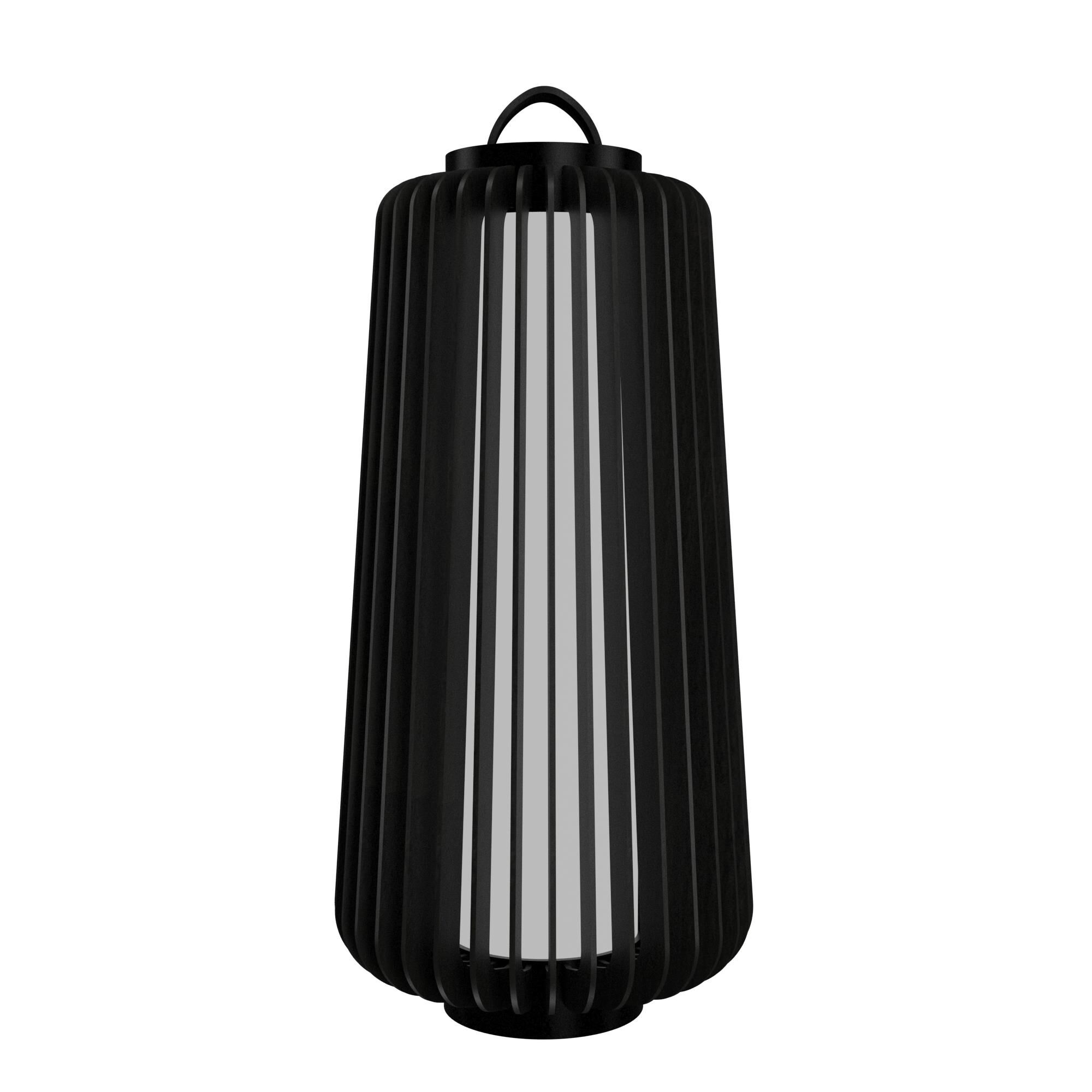 Shown in Charcoal finish and Black and White Raw Cotton shade