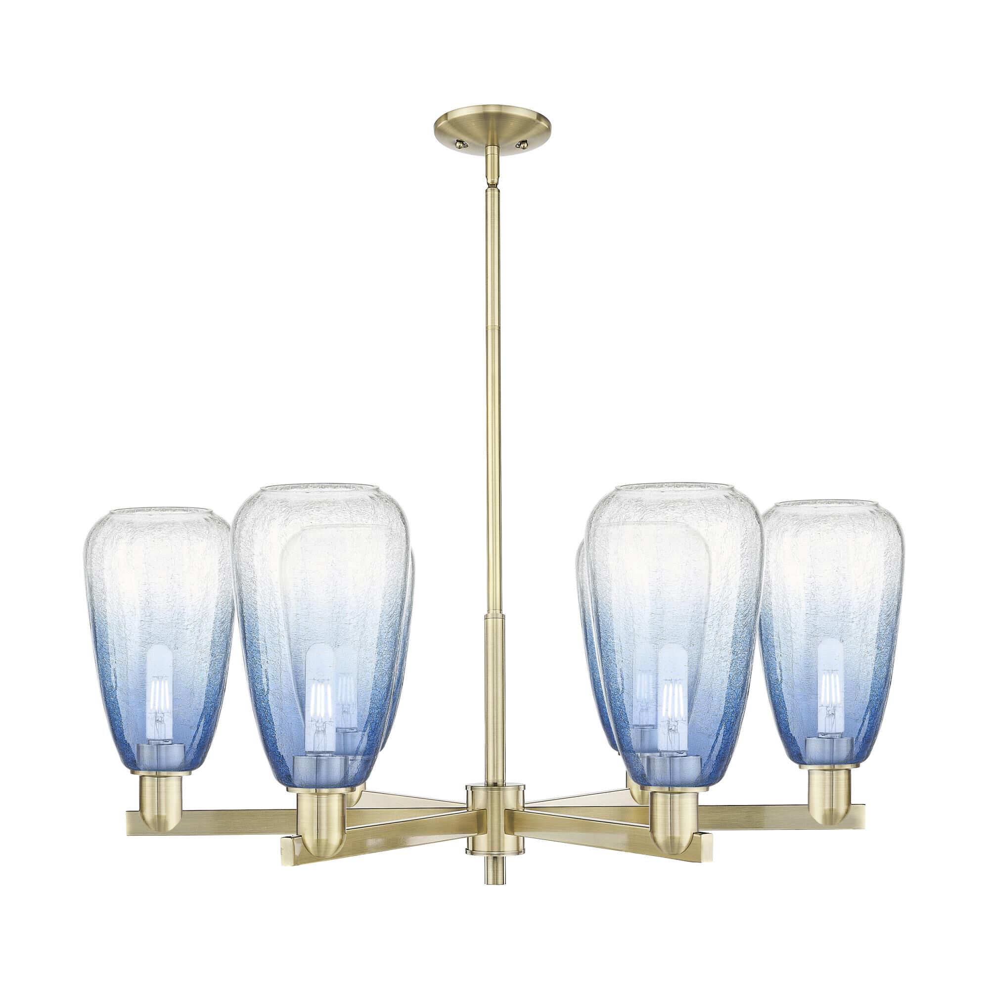 Bruno Marashlian Brookhaven Almond 24 Inch Chandelier by Innovations Lighting