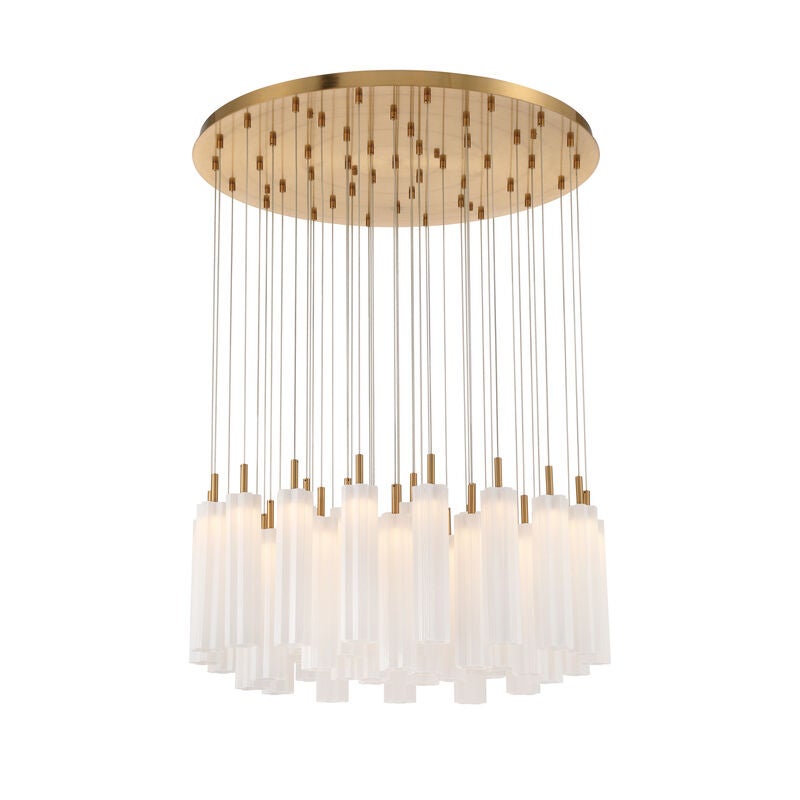 Addis 36 Inch Multi Light Pendant by Crystorama