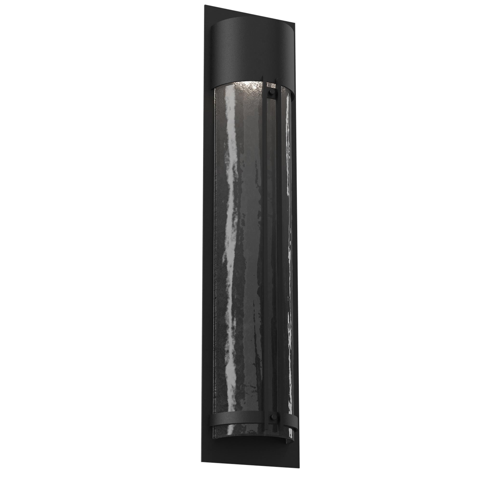 Shown in Textured Black finish and Smoke Granite glass