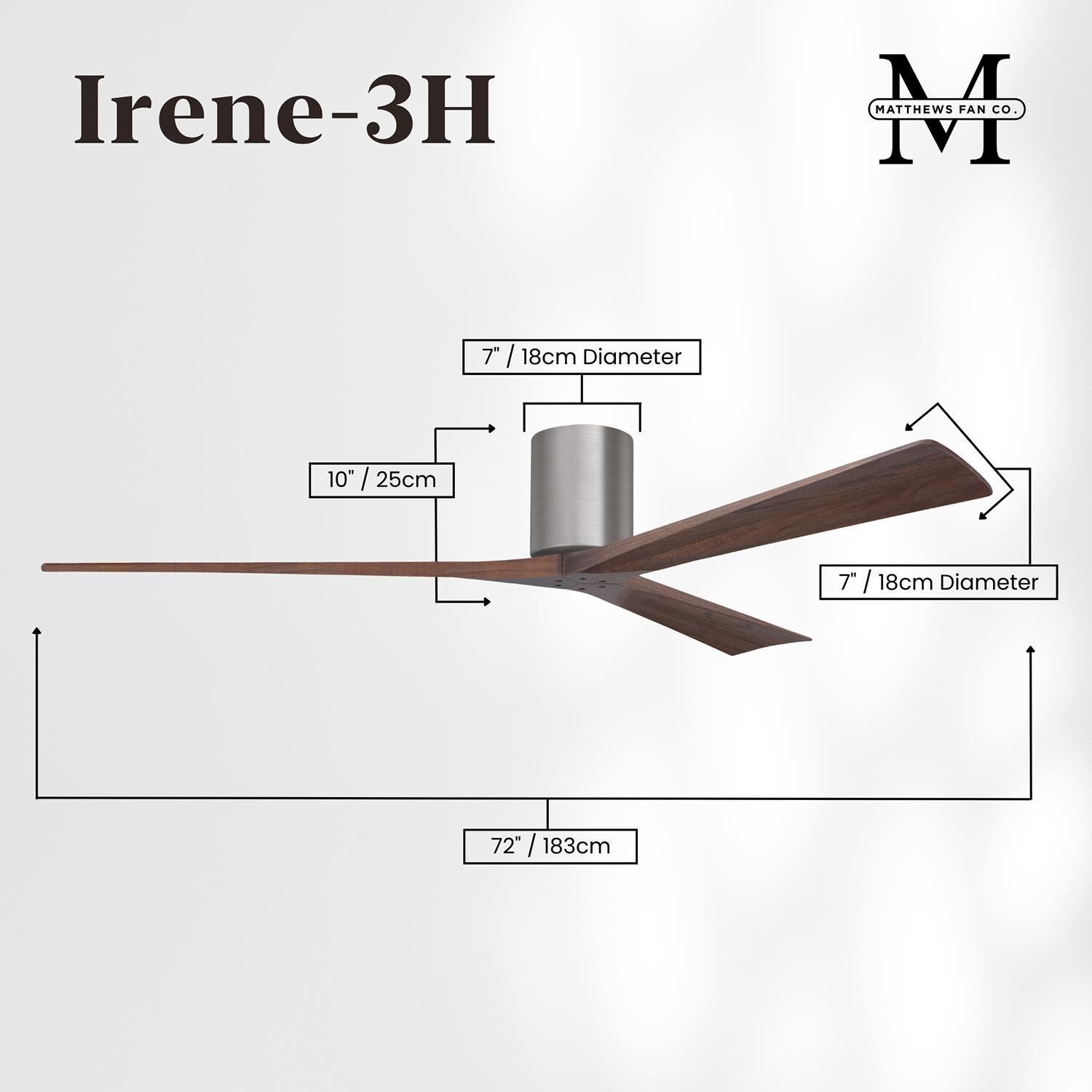 Shown in Brushed Pewter finish