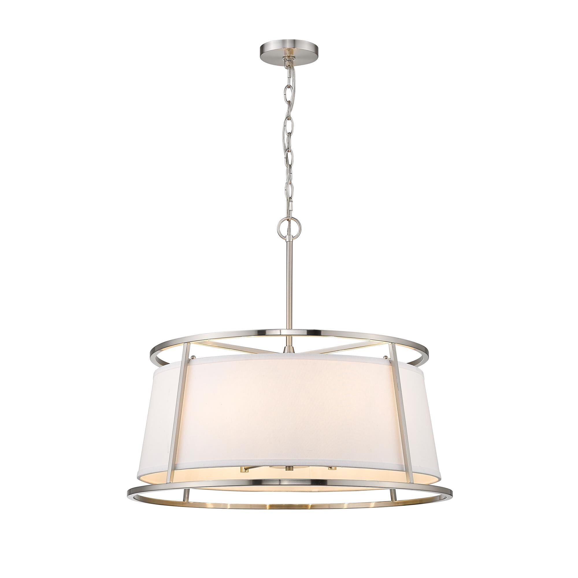 Lenyx Pendant 26 Inch 6 Light Chandelier by Z-Lite