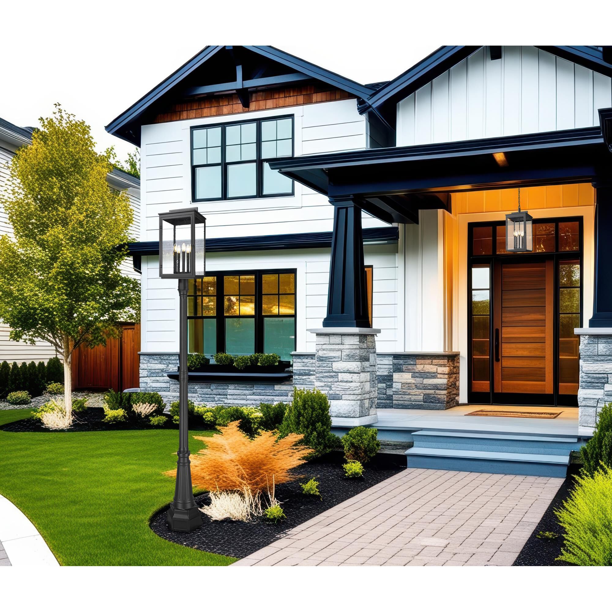 Hartwell 109 Inch Outdoor Post Lamp by Z Lite