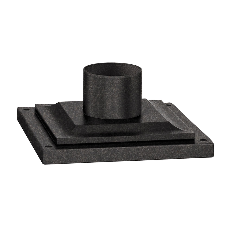 Outdoor Pier Mount Adapter by Troy Lighting