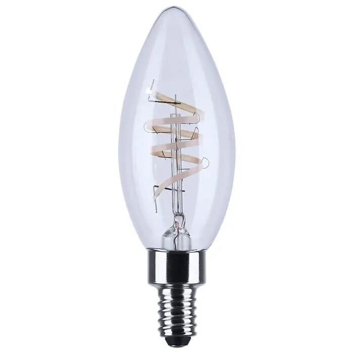 Candelabra Base E12 B11 4 Watt 2700K LED Light Bulb by Satco