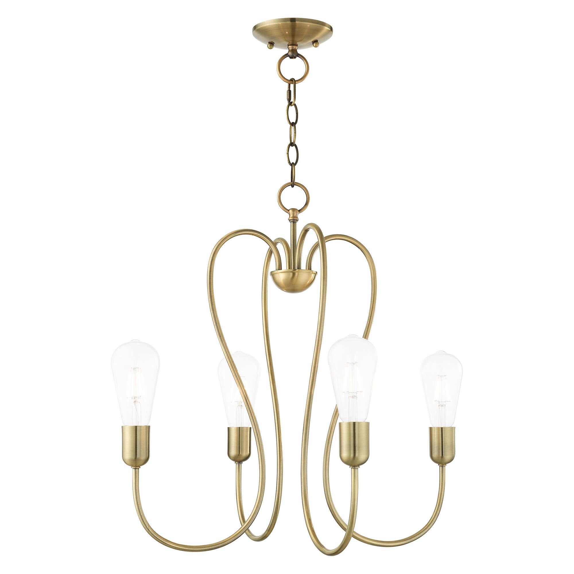 Shown in Antique Brass finish