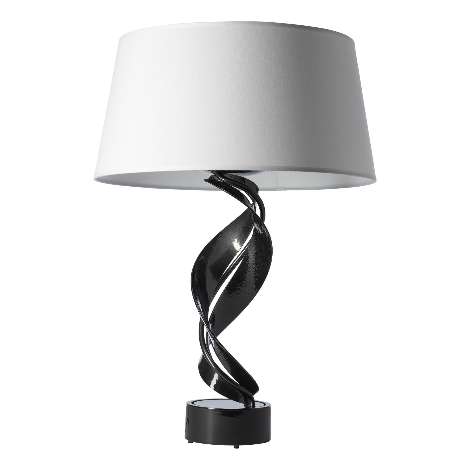 Shown in Ink finish and White Fabric shade