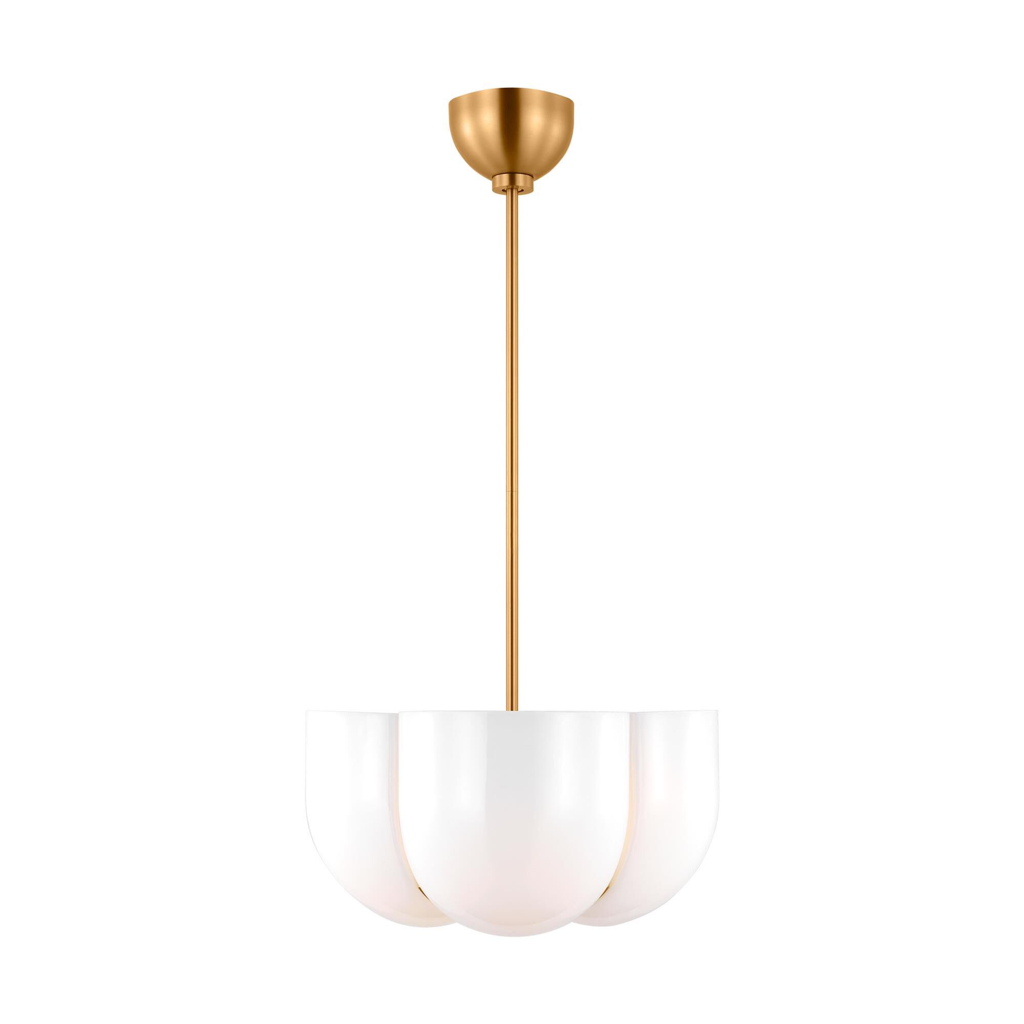 Shown in Burnished Brass finish