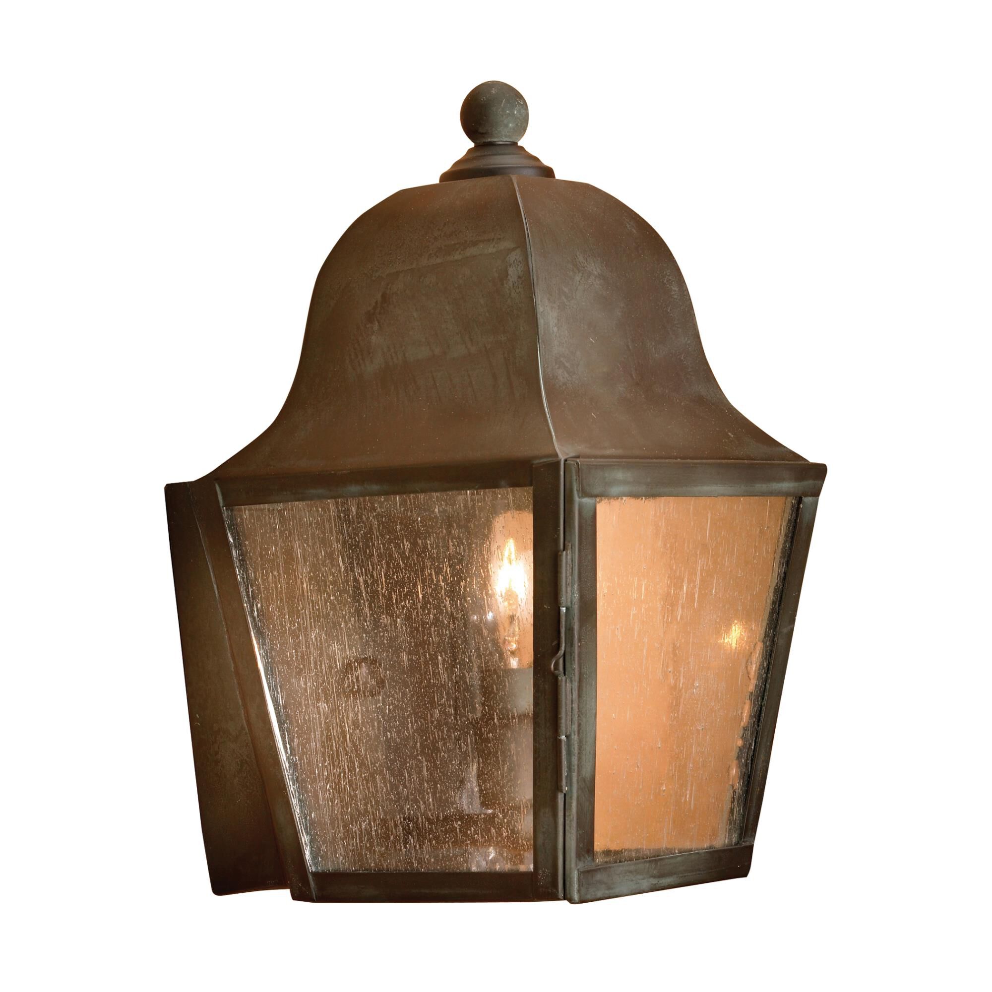 Shown in Charcoal finish and Seeded glass 