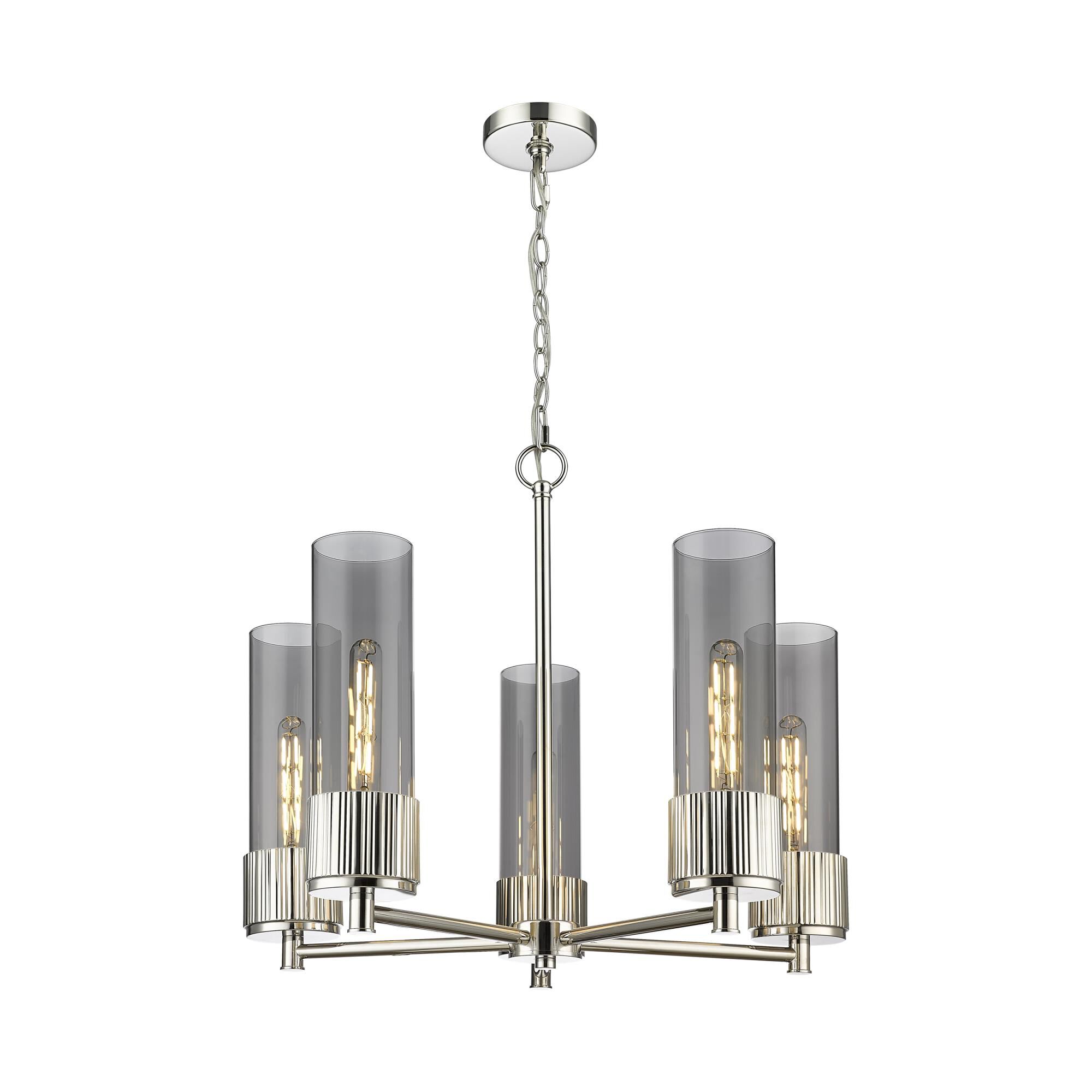 Bruno Marashlian Bolivar 25 Inch 5 Light Chandelier by Innovations Lighting