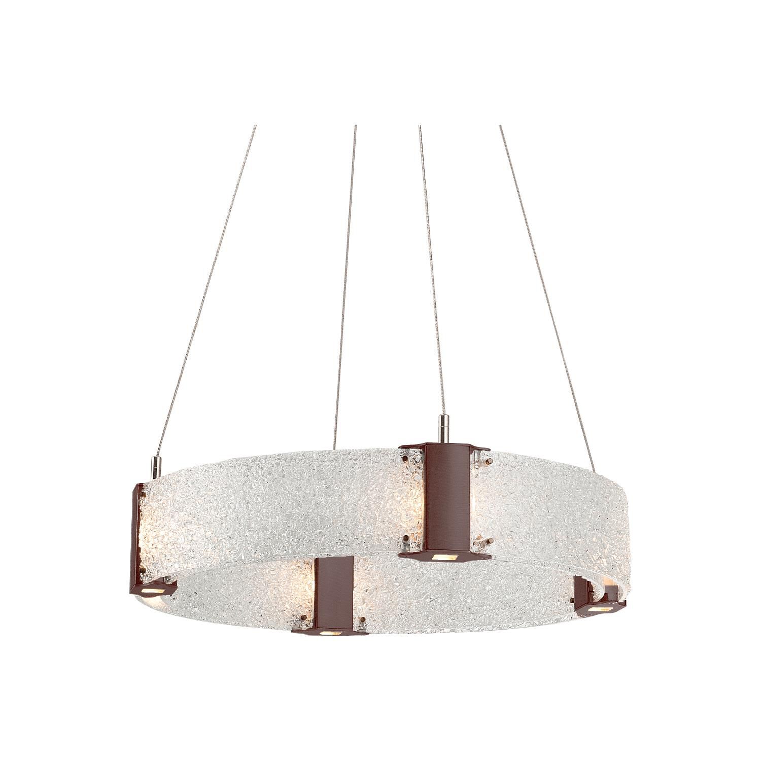 Shown in Flat Bronze finish and Clear Rimelight glass