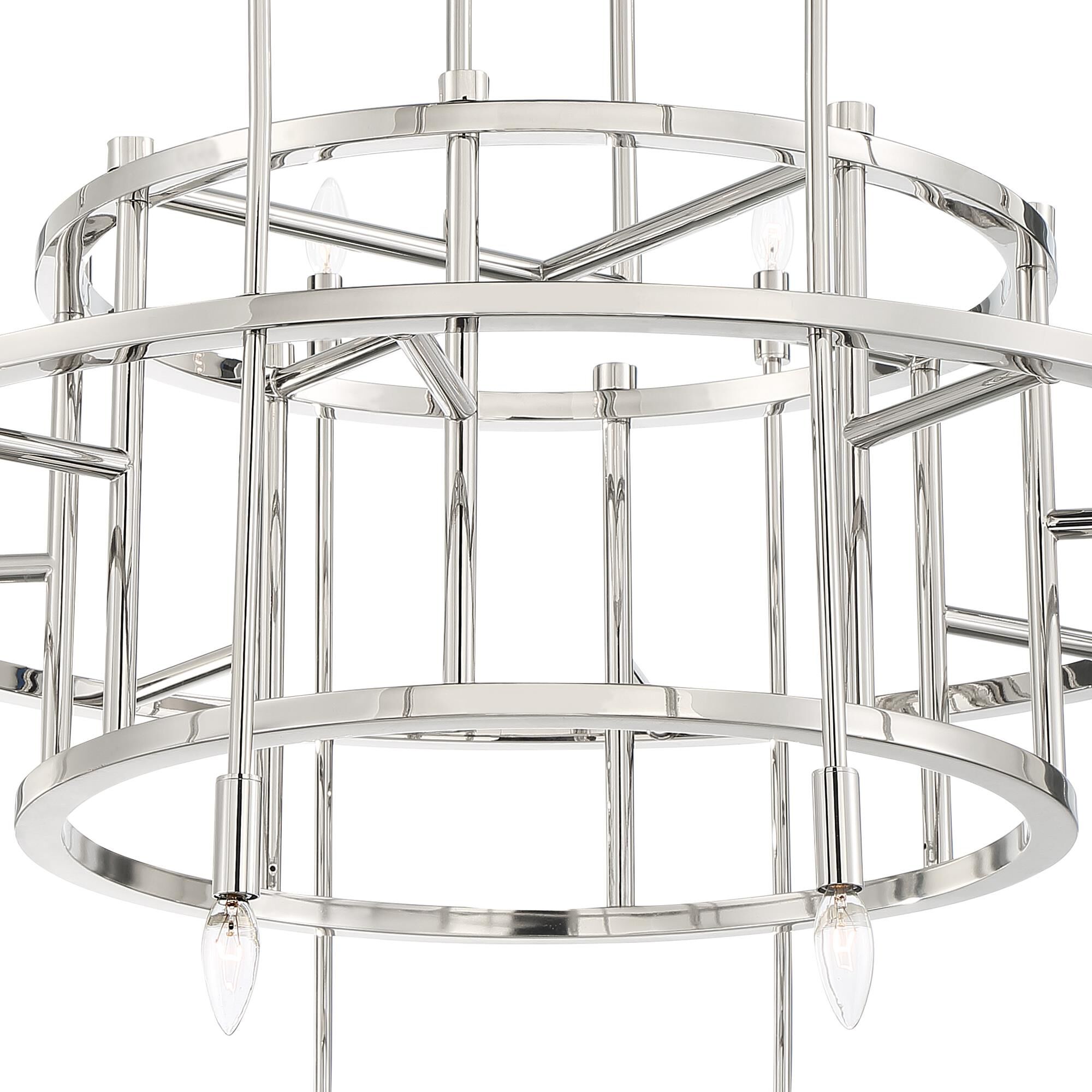 Aries 40 Inch Chandelier by Crystorama