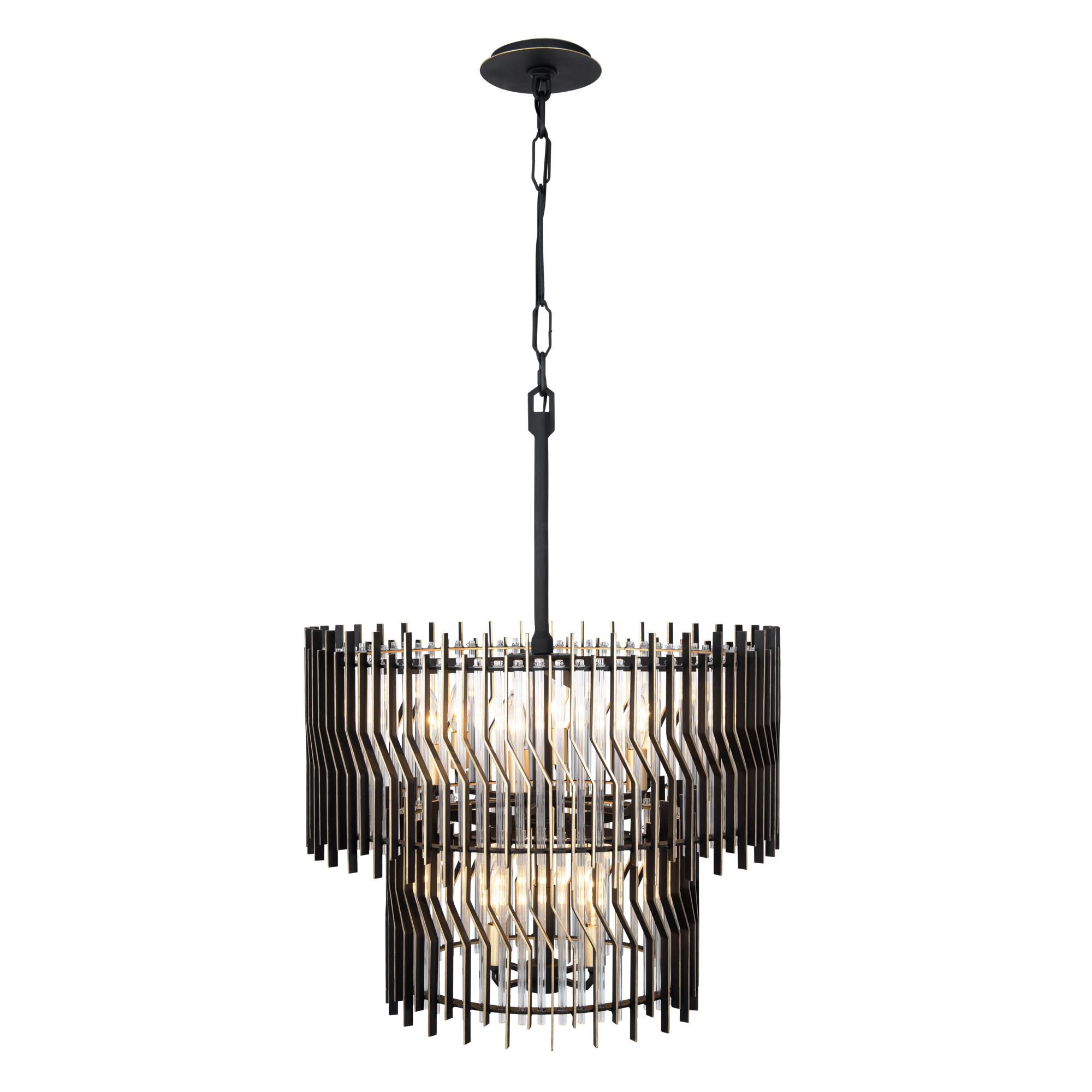 Ron Henderson Park Row 24 Inch Chandelier by Varaluz