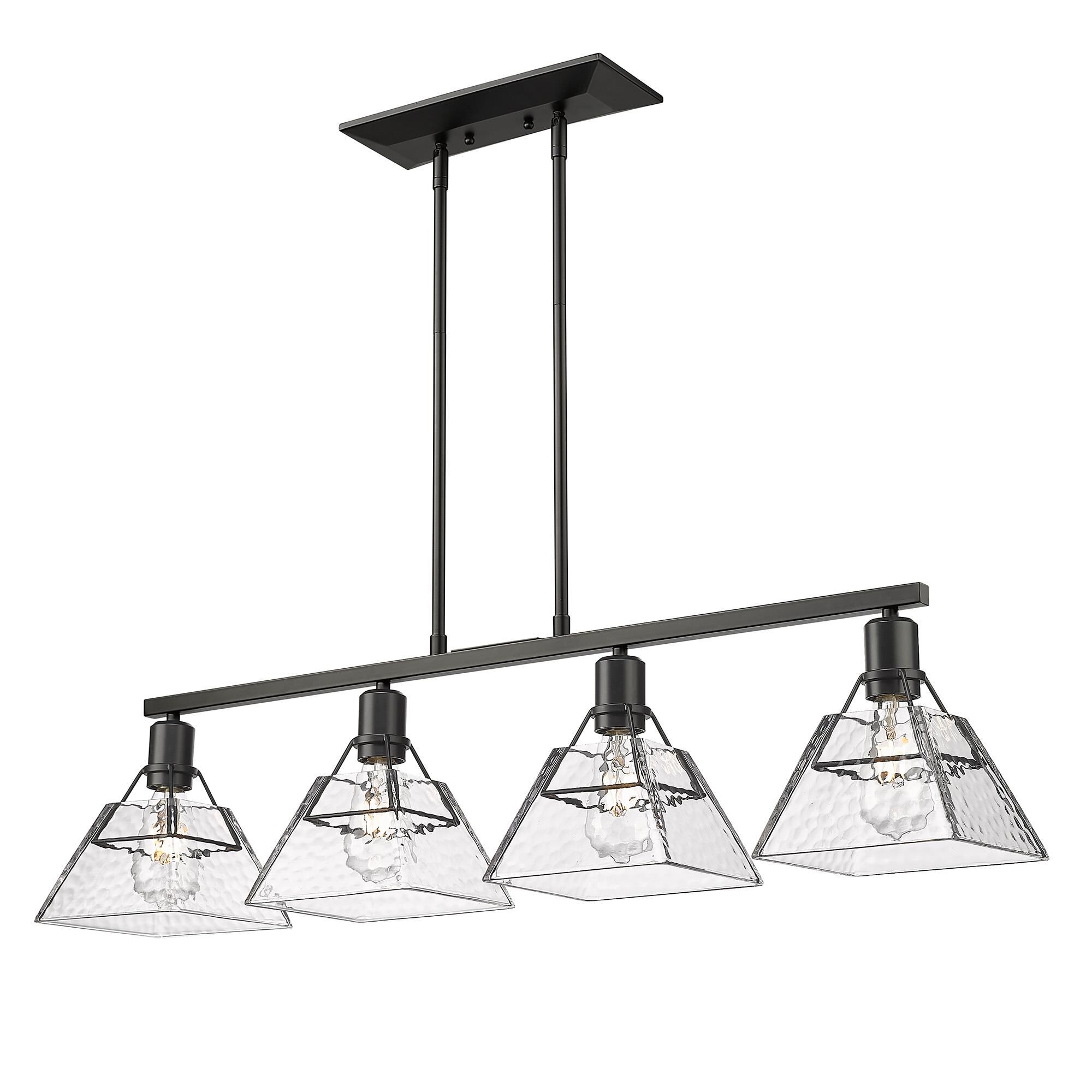 Kepler 39 Inch 4 Light Linear Suspension Light by Golden Lighting
