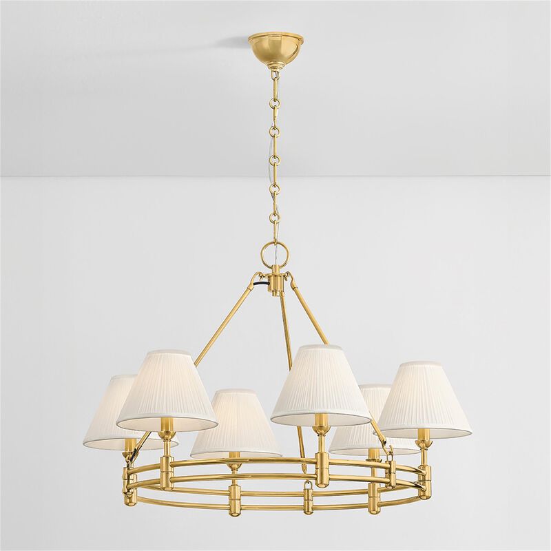 Mark D. Sikes Howard Medium Chandelier by Hudson Valley Lighting