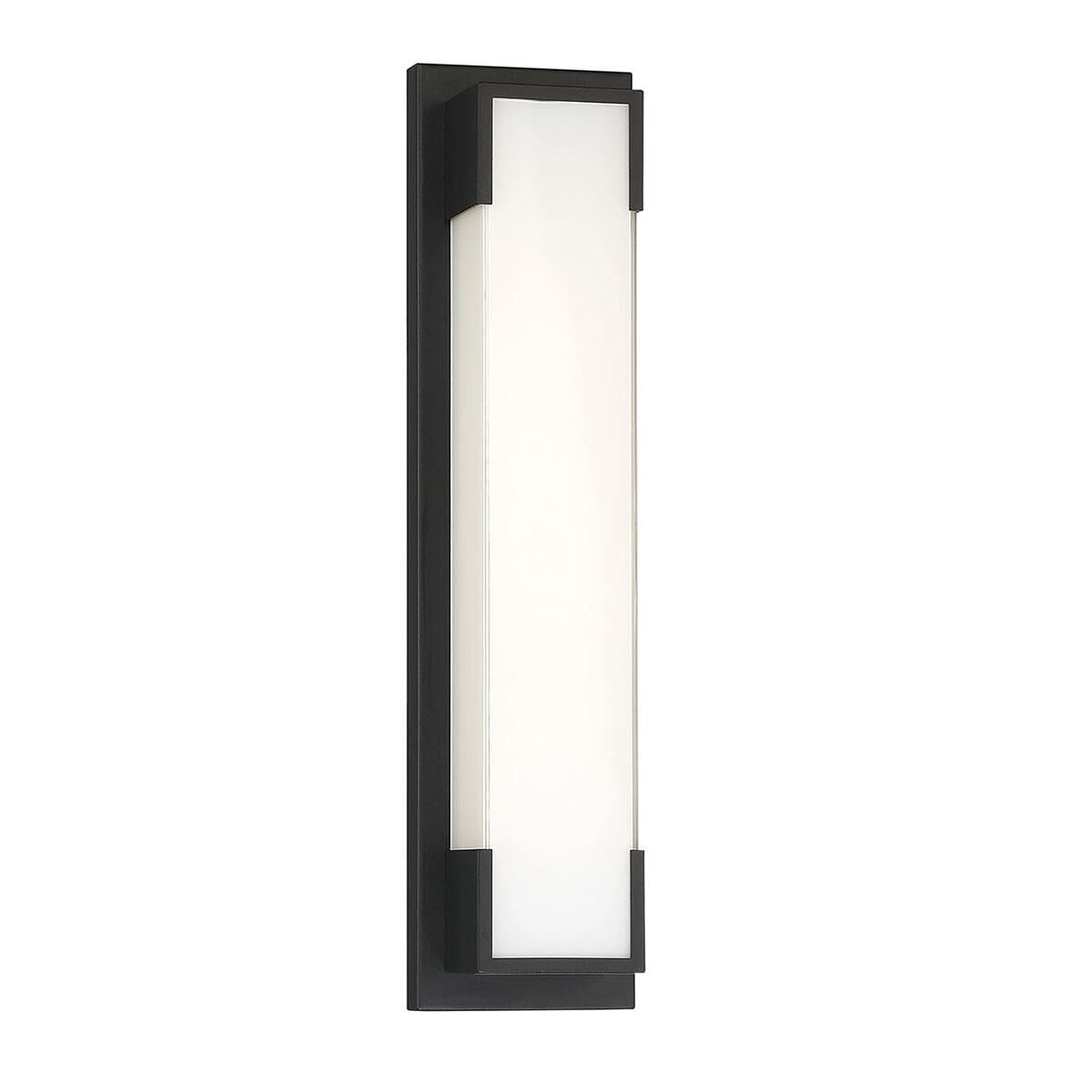 Shown in Black finish and Glass shade