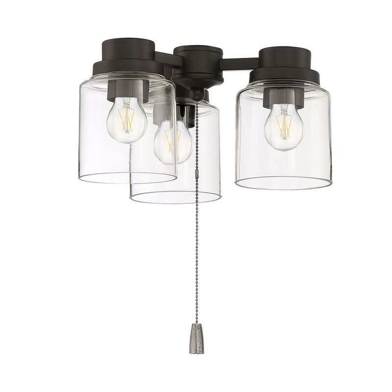 Kit-Armed 13 Inch Fan Light Kit by Craftmade