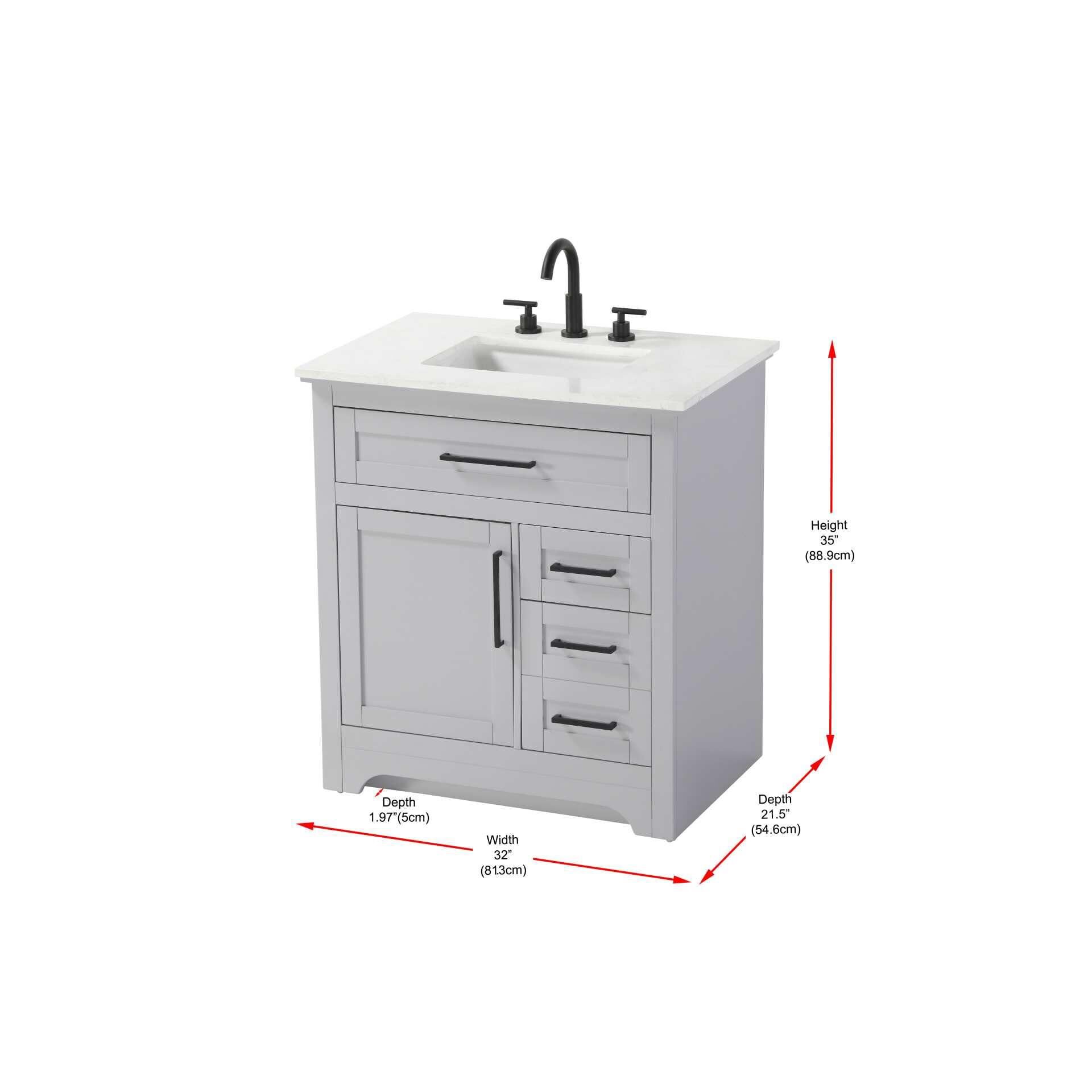 Shown in Grey finish