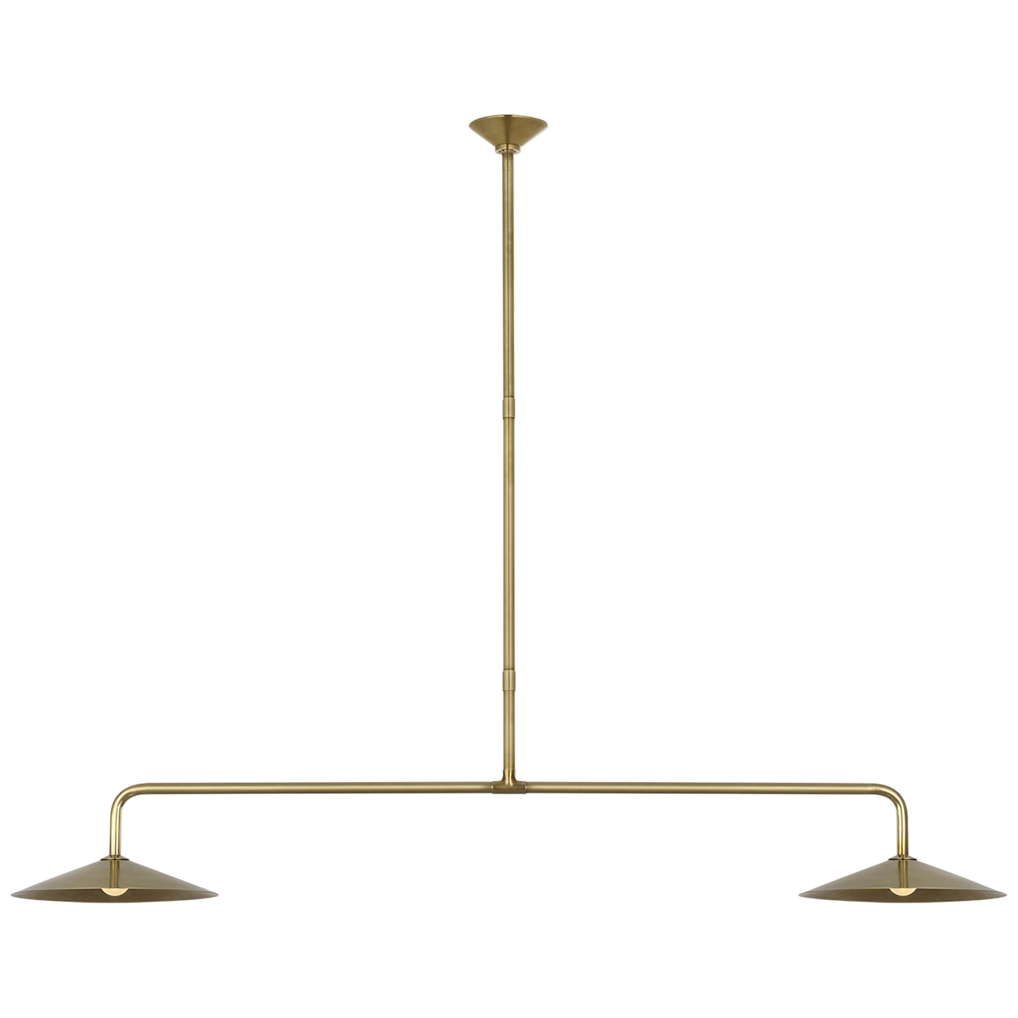 Shown in Hand-Rubbed Antique Brass finish