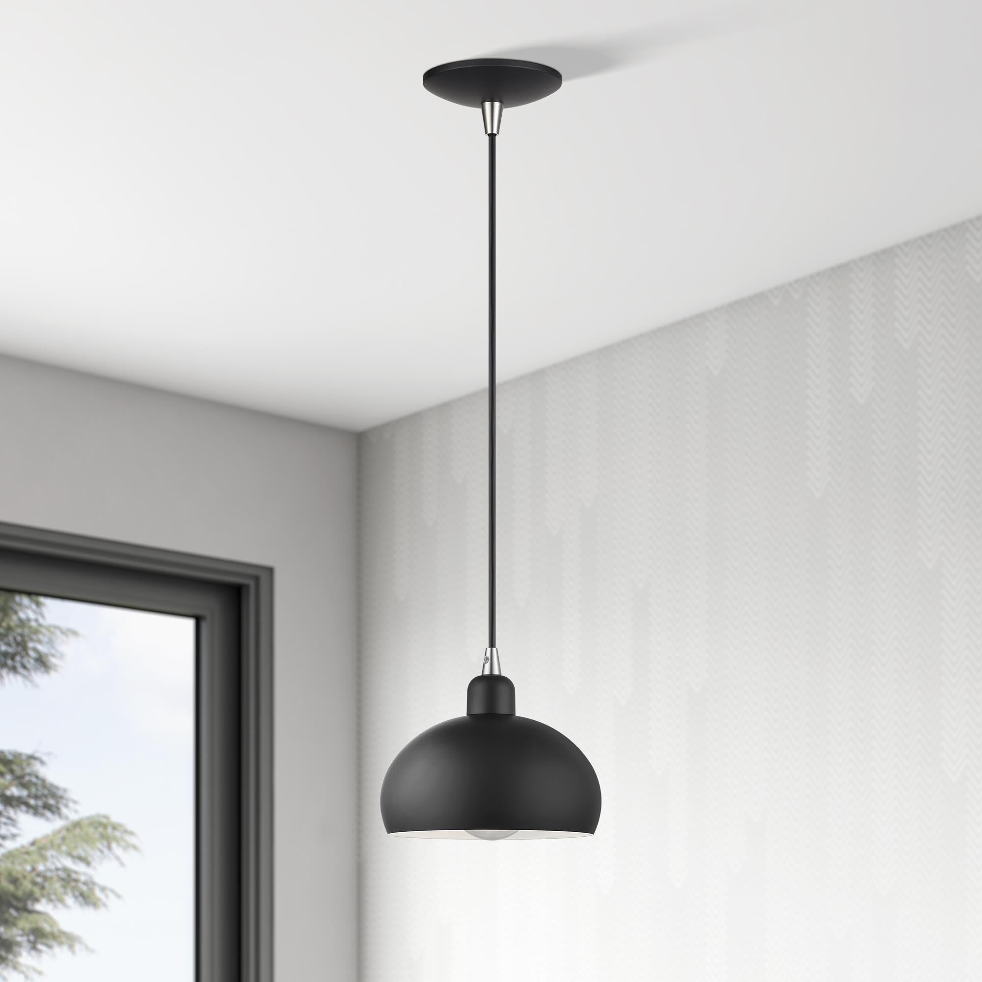 Domma 8 Inch Mini Pendant by Livex Lighting