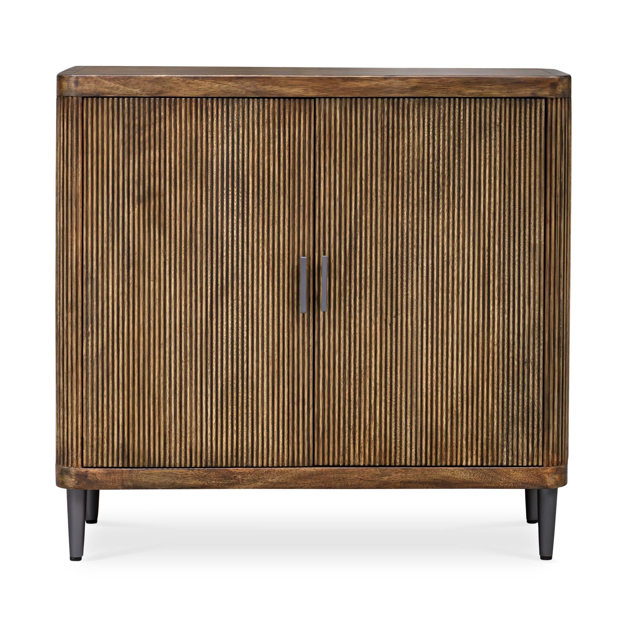 David Frisch Pinstripe Storage Cabinet by Uttermost