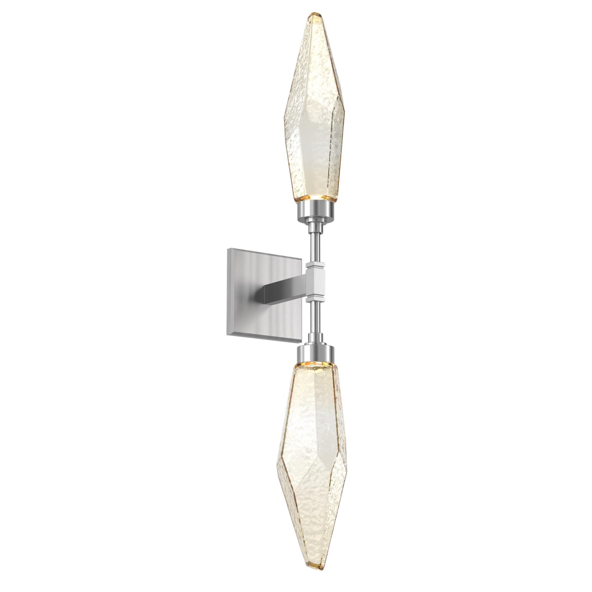 Rock Crystal 29 Inch LED Wall Sconce by Hammerton Studio