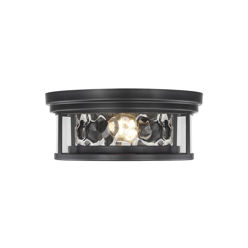 Clarion 12 Inch 2 Light Flush Mount by Z-Lite