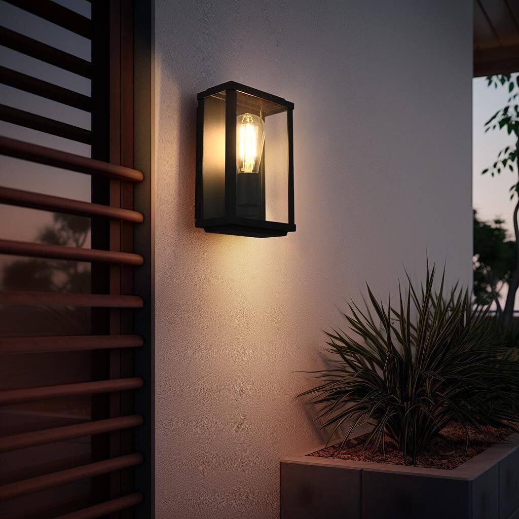 Santos 10 Inch Outdoor Wall Light by Elegant Lighting