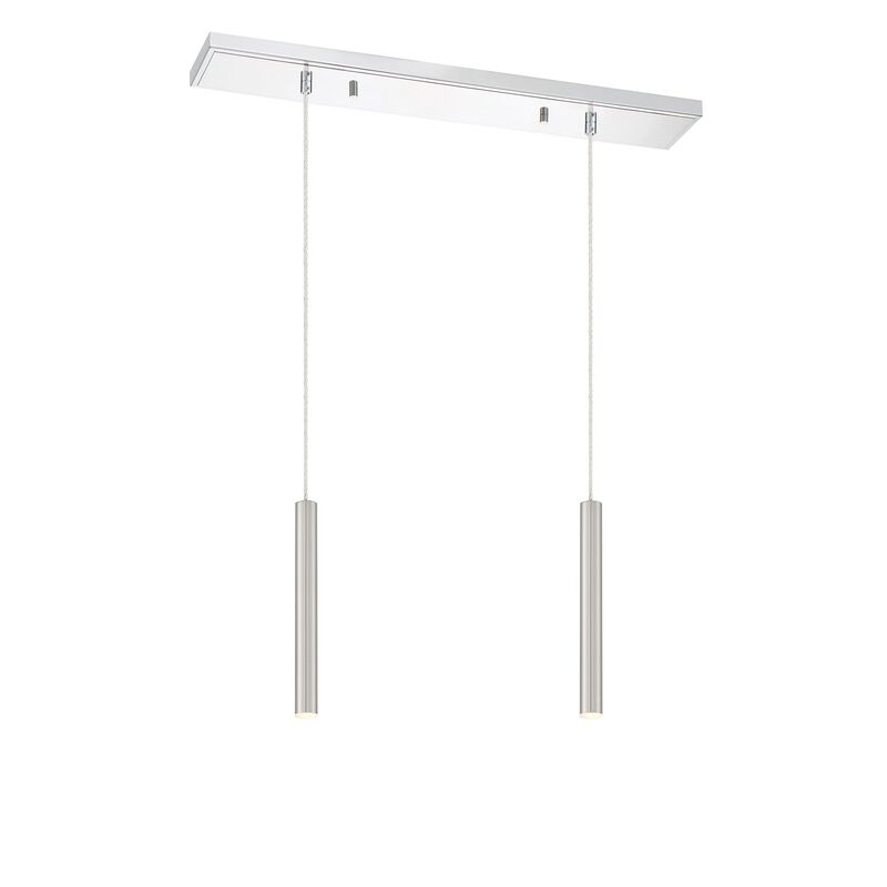 Forest 30 Inch 2 Light LED Linear Suspension Light by Z-Lite